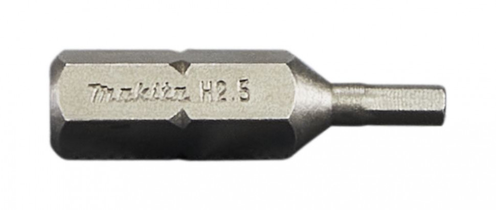 Насадка Standard HEX2.5, 25 мм, C-form, 3 шт. Makita B-23684