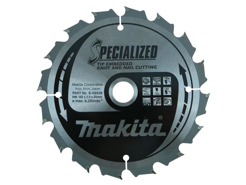 Пильный диск для демонтажных работ, 355x30x2.2x60T Makita B-09547